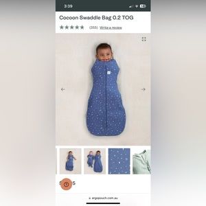 Ergo Pouch Cocoon Swaddle Bag